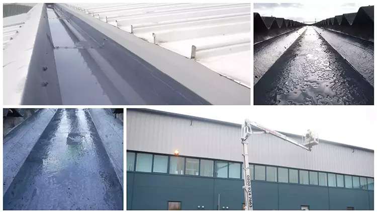 Industrial gutter cleaning Blackburn